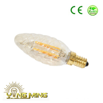 C35s 3.5W brillo de alta brillo LED bombilla con aprobación CE